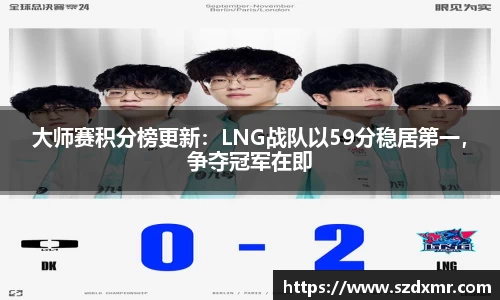 大师赛积分榜更新：LNG战队以59分稳居第一，争夺冠军在即